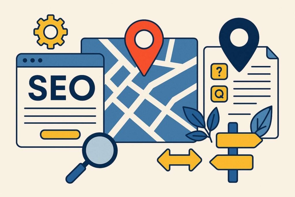How local SEO improves ranking for service businesses in Dubai