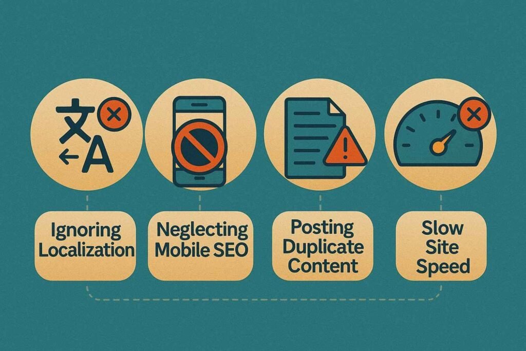 Common mistakes UAE e-commerce owners make when handling SEO