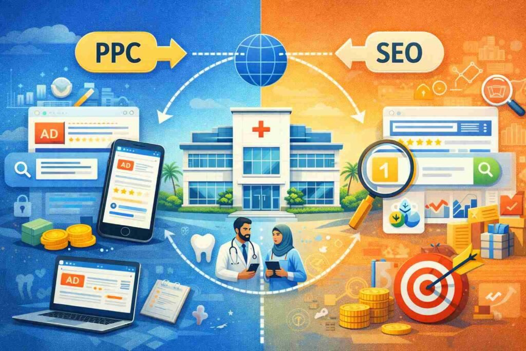 How PPC and SEO work together for medical clinics