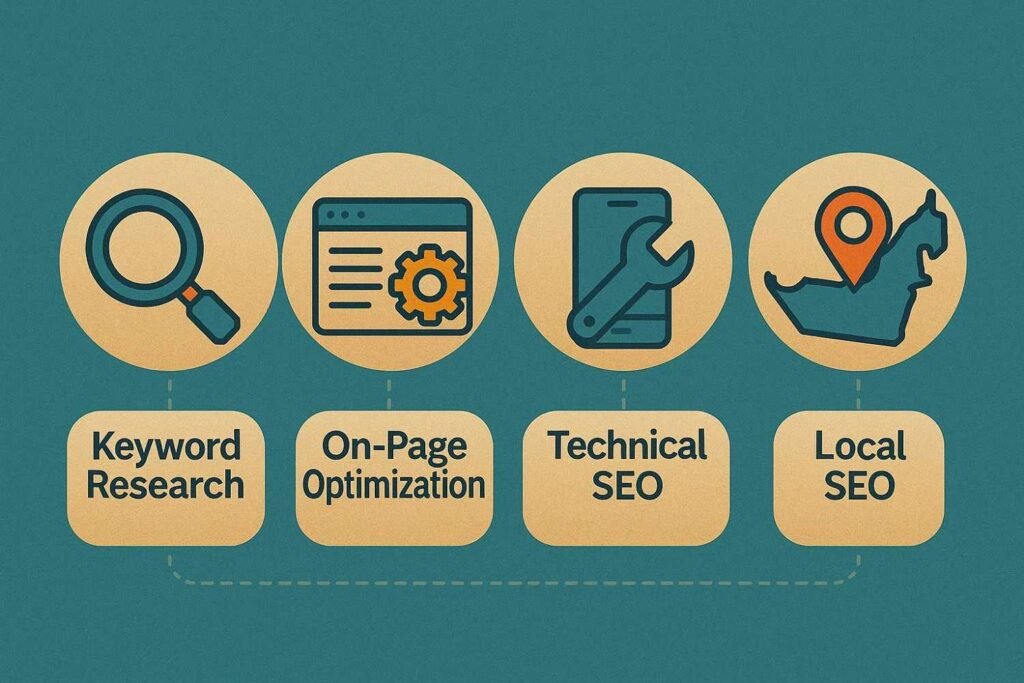The essential components of an ecommerce SEO strategy in the UAE