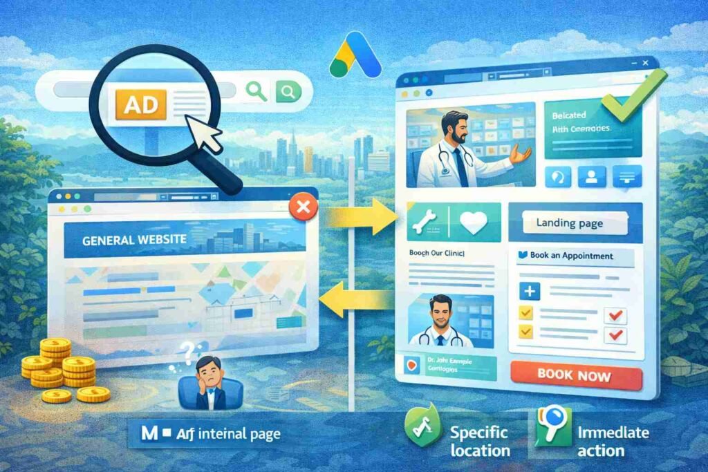 لماذا تُعد صفحة الهبوط أهم من الإعلان نفسه؟