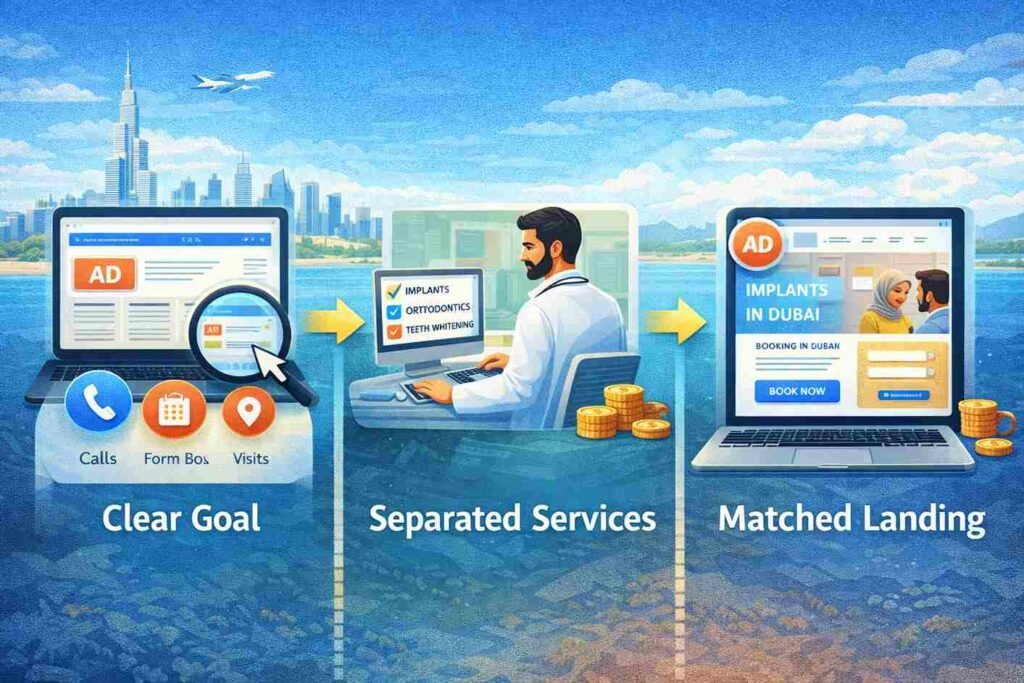 ما الذي يجعل حملات إعلانات غوغل للعيادات ناجحة على المستوى التشغيلي؟