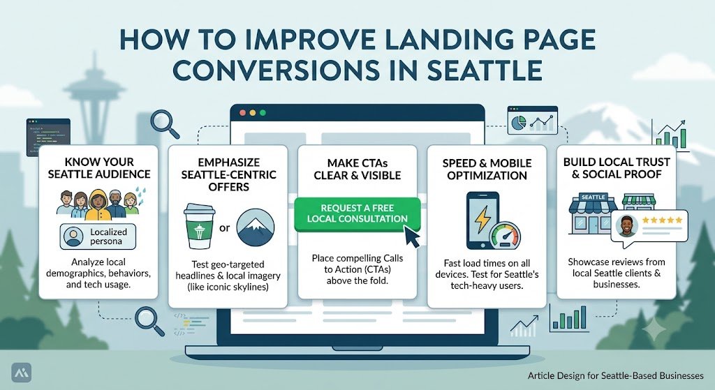 How to improve landing page conversions in Seattle